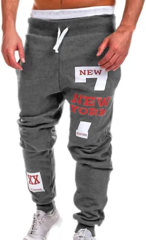 Mens Sweatpants with Pockets Casual Pants Slim fit with Zipper Pockets Men's Fleece Lined Pants Water Resistant Warm