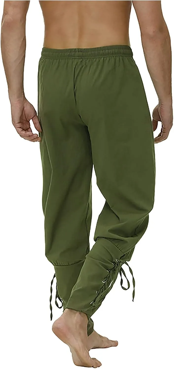 Mens Sweatpants with Pockets Men Casual Cargo Pants Outdoor Sports Fashion Casual Athletics Pants Harem Pants Baggy