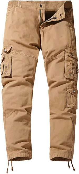 Mens Workout Cargo Sweatpants Athletic Cargo Sports Pants Sweats Casual Straight-Leg Trousers Men's Cargo Sweatpants