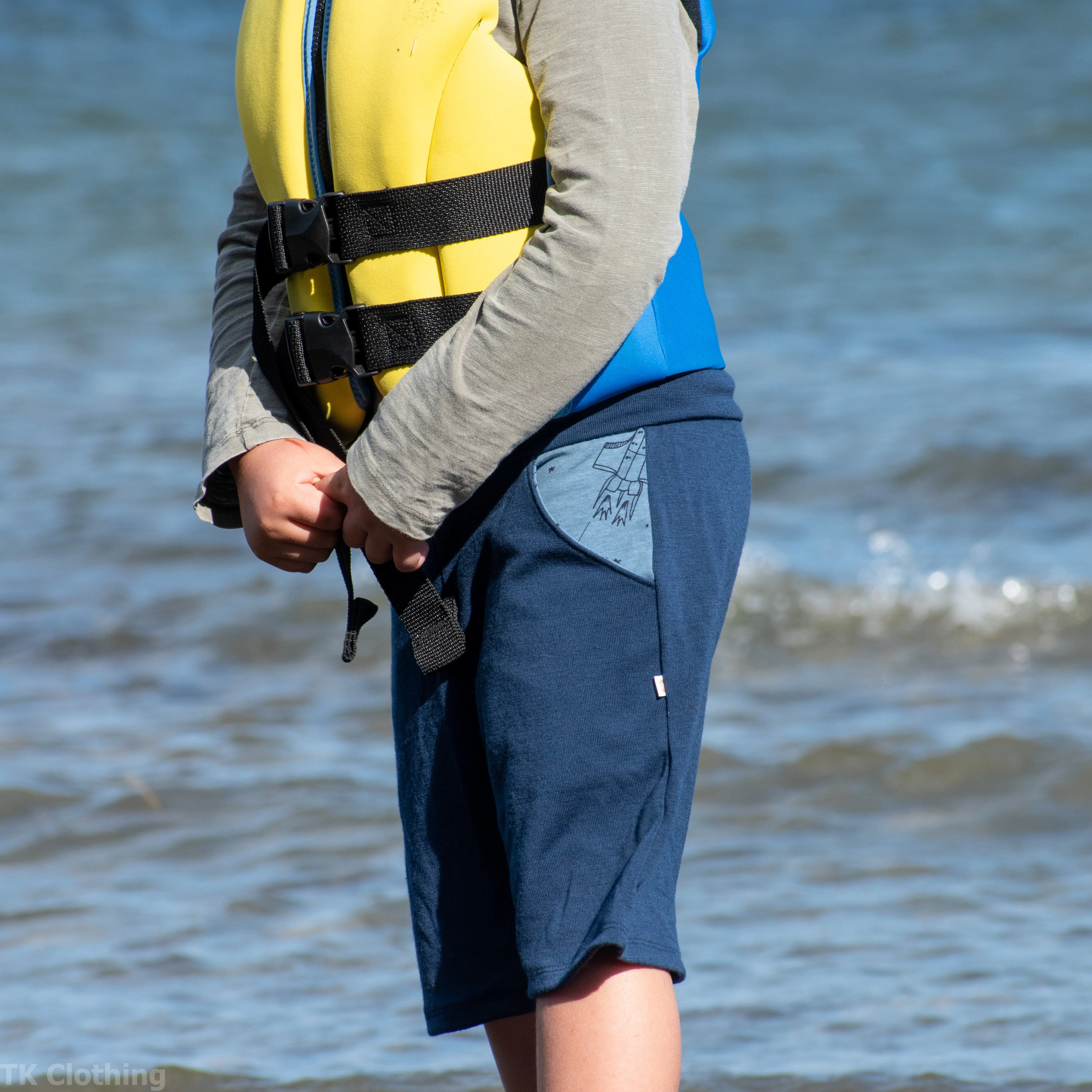 Merino Wool Pocket Shorts