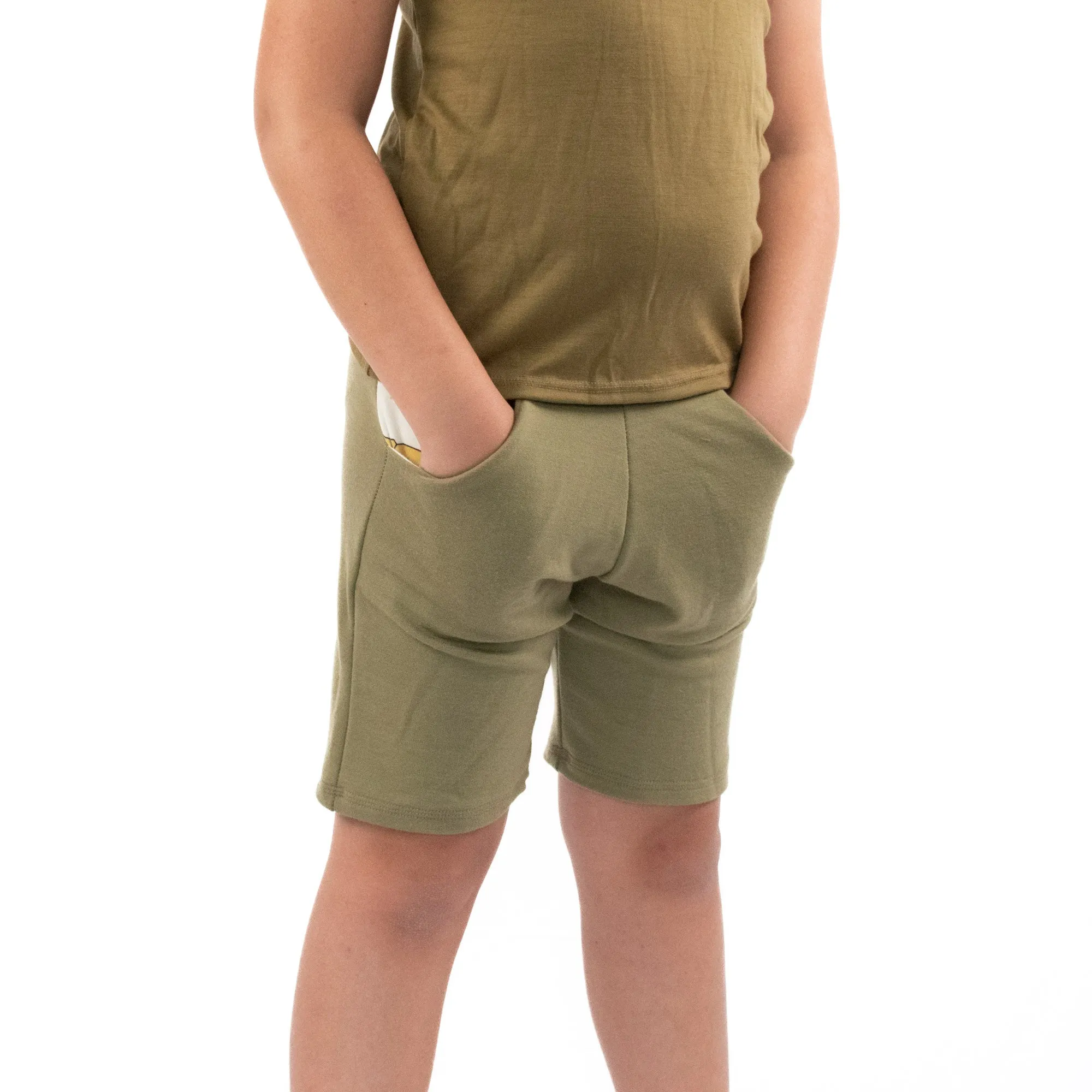 Merino Wool Pocket Shorts
