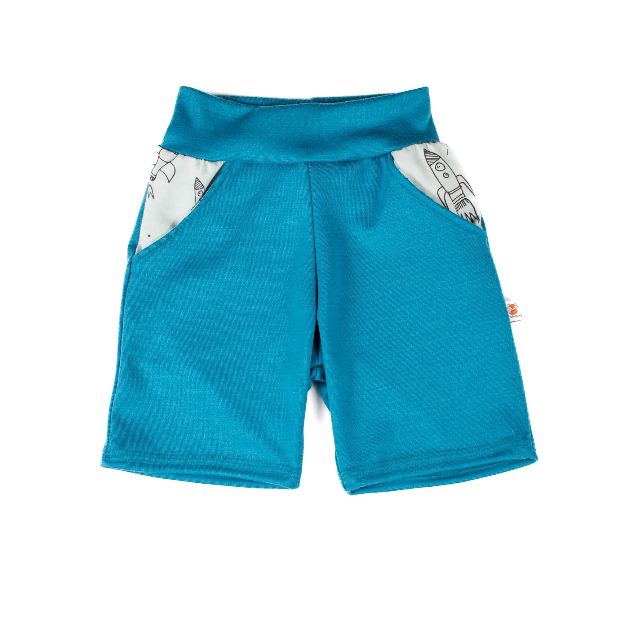 Merino Wool Pocket Shorts