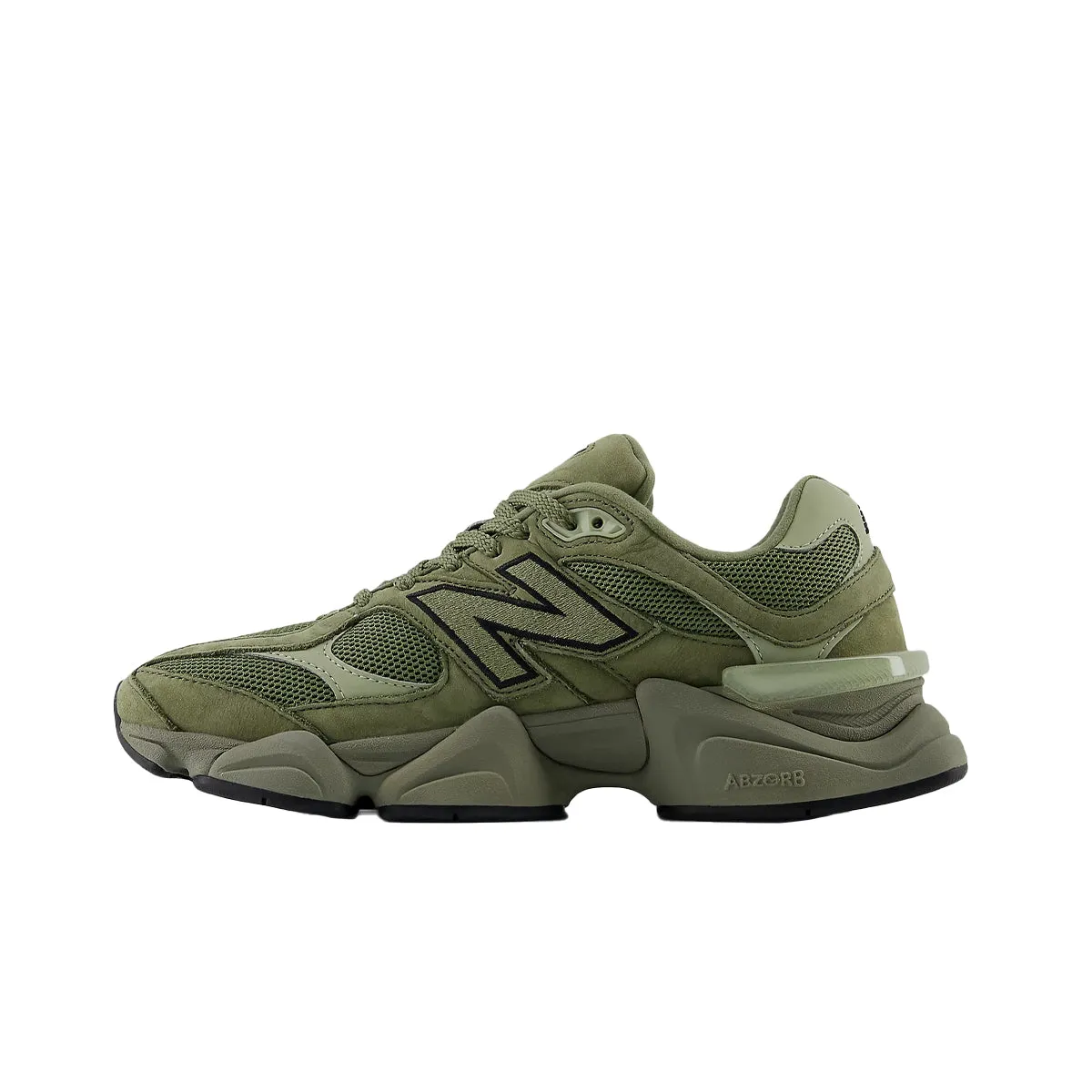 New Balance Unisex 9060 Casual Sneakers U9060ZGD Dark Olivine/Olivine/Black