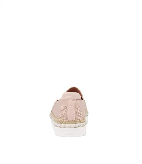 Queen Slip on Sneakers - Rose Quartz Knit