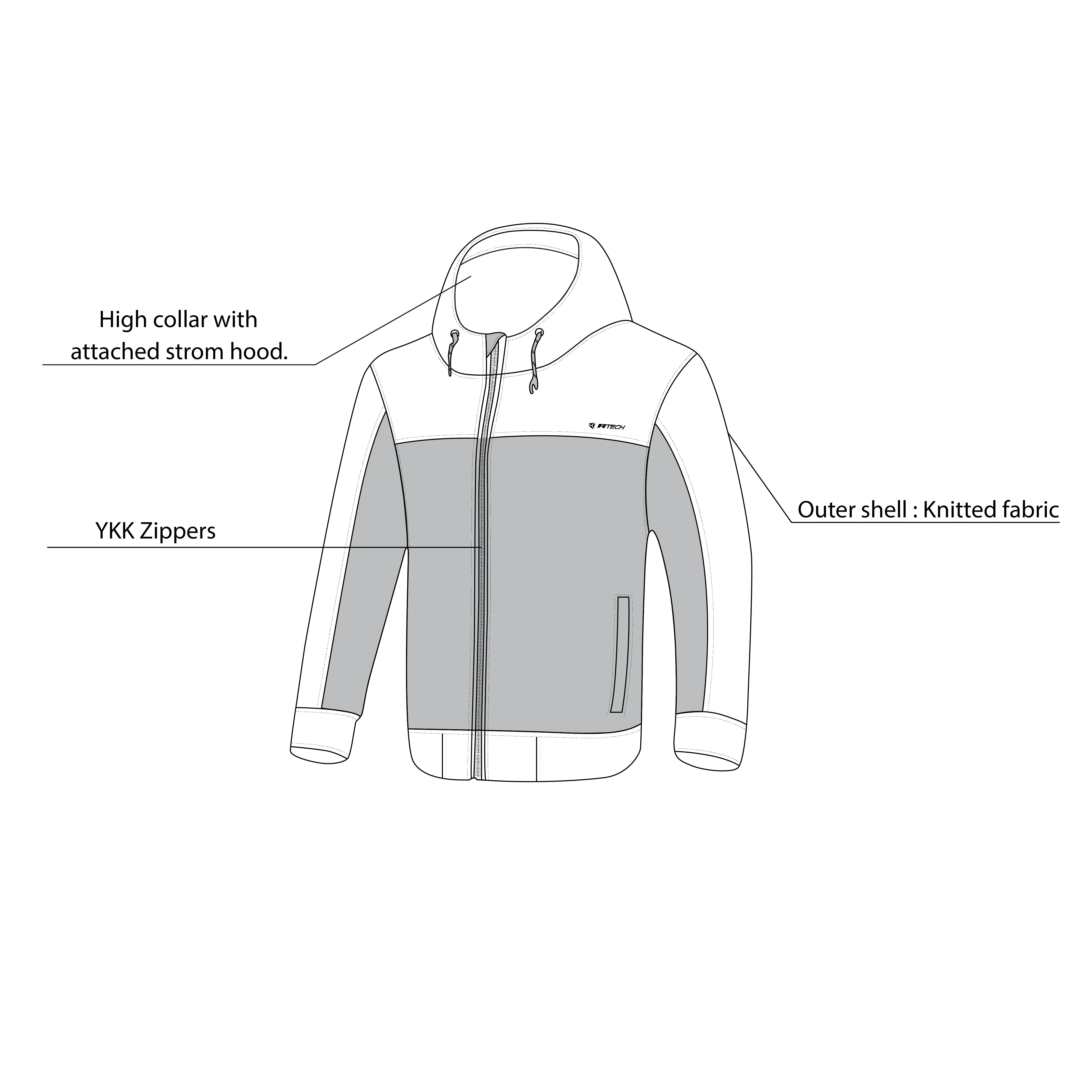 R-TECH Suspension Hoodie - Black