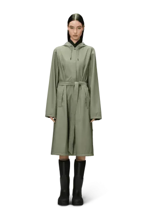Rains - A-Line Longer Jacket Drift