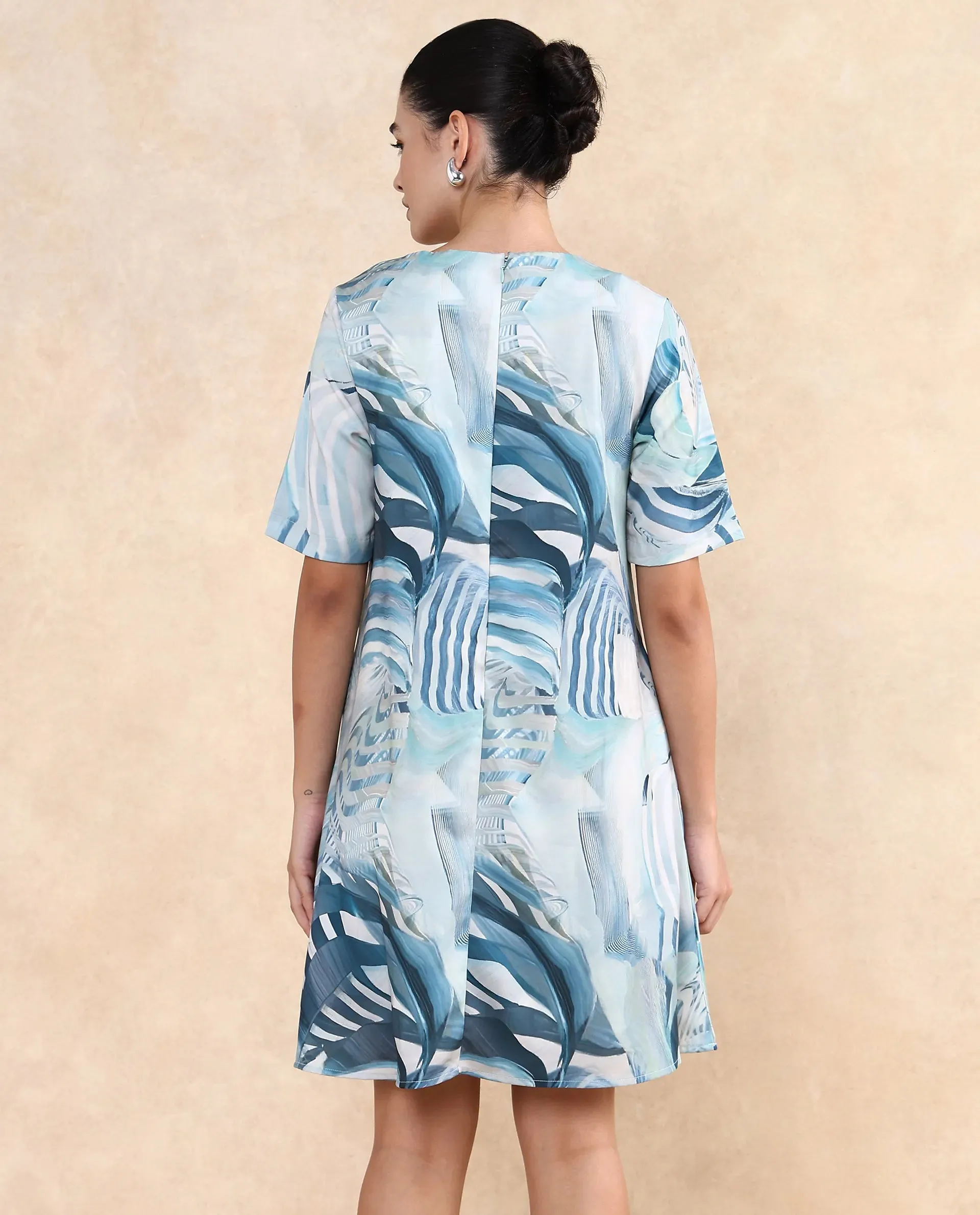 Rareism Women Boberni Multi Printed Dress