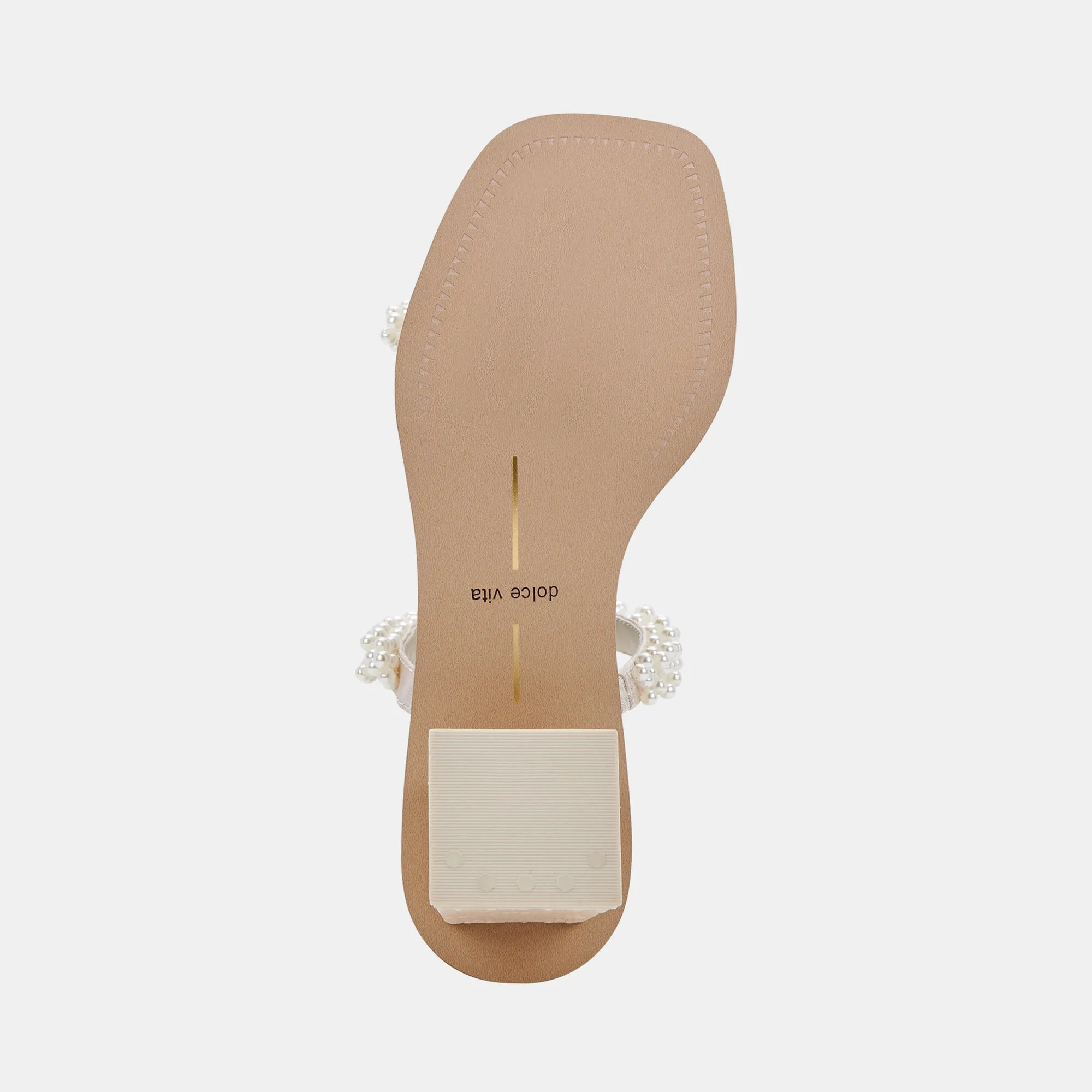 RIVER PEARL WIDE HEELS VANILLA PEARLS - re:vita