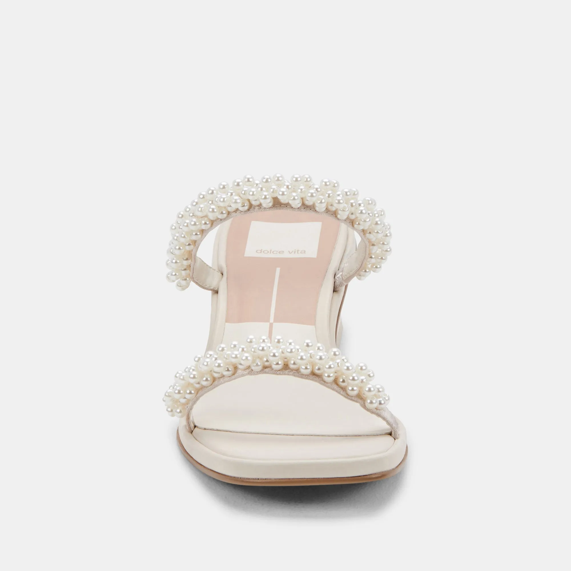RIVER PEARL WIDE HEELS VANILLA PEARLS - re:vita