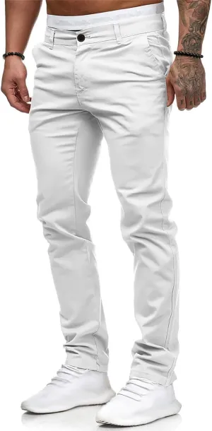 RTRDE Men's Lounge Pants Slim Fit Stretch Flat Front Skinny Dress Pants, M-3XL
