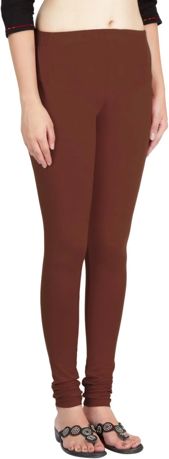 SARJANA HANDICRAFTS Women Cotton Churidar Leggings Authentic Casual Yoga Pants