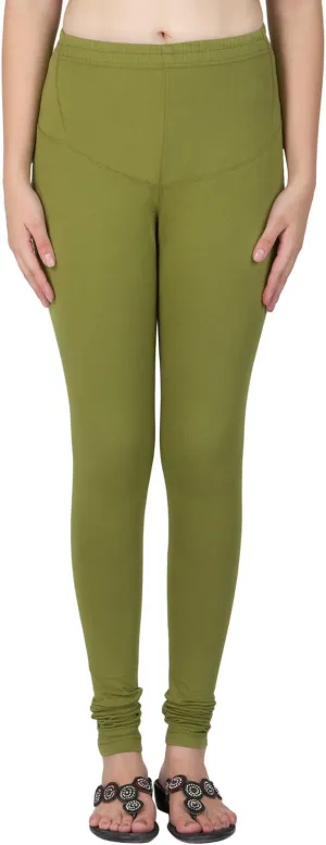 SARJANA HANDICRAFTS Women Cotton Churidar Leggings Authentic Casual Yoga Pants