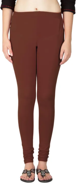 SARJANA HANDICRAFTS Women Cotton Churidar Leggings Authentic Casual Yoga Pants