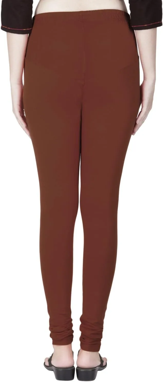 SARJANA HANDICRAFTS Women Cotton Churidar Leggings Authentic Casual Yoga Pants