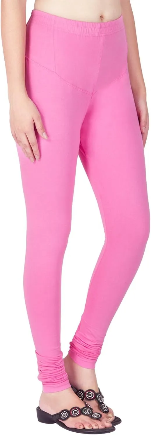 SARJANA HANDICRAFTS Women Cotton Churidar Leggings Authentic Casual Yoga Pants