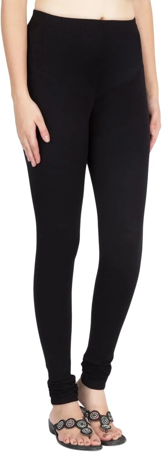 SARJANA HANDICRAFTS Women Cotton Churidar Leggings Authentic Casual Yoga Pants