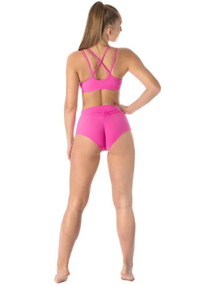 Scrunch pole shorts Lola