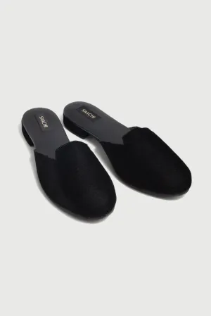 Solid Velvet Slides