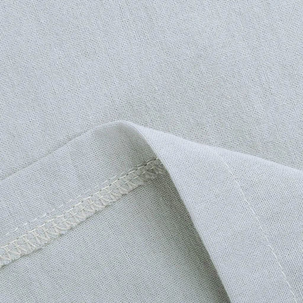 Straight Fit Linen Pants for Women Elastic Waist Trousers Loose Fit Comfort Pants Summer Pants with Pocket