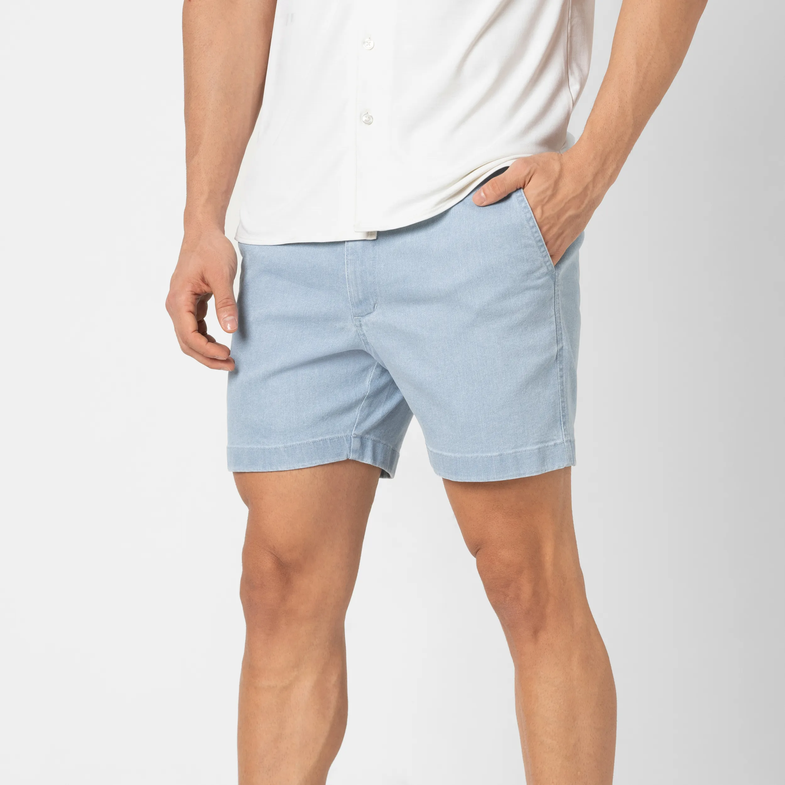Stretch Denim Short