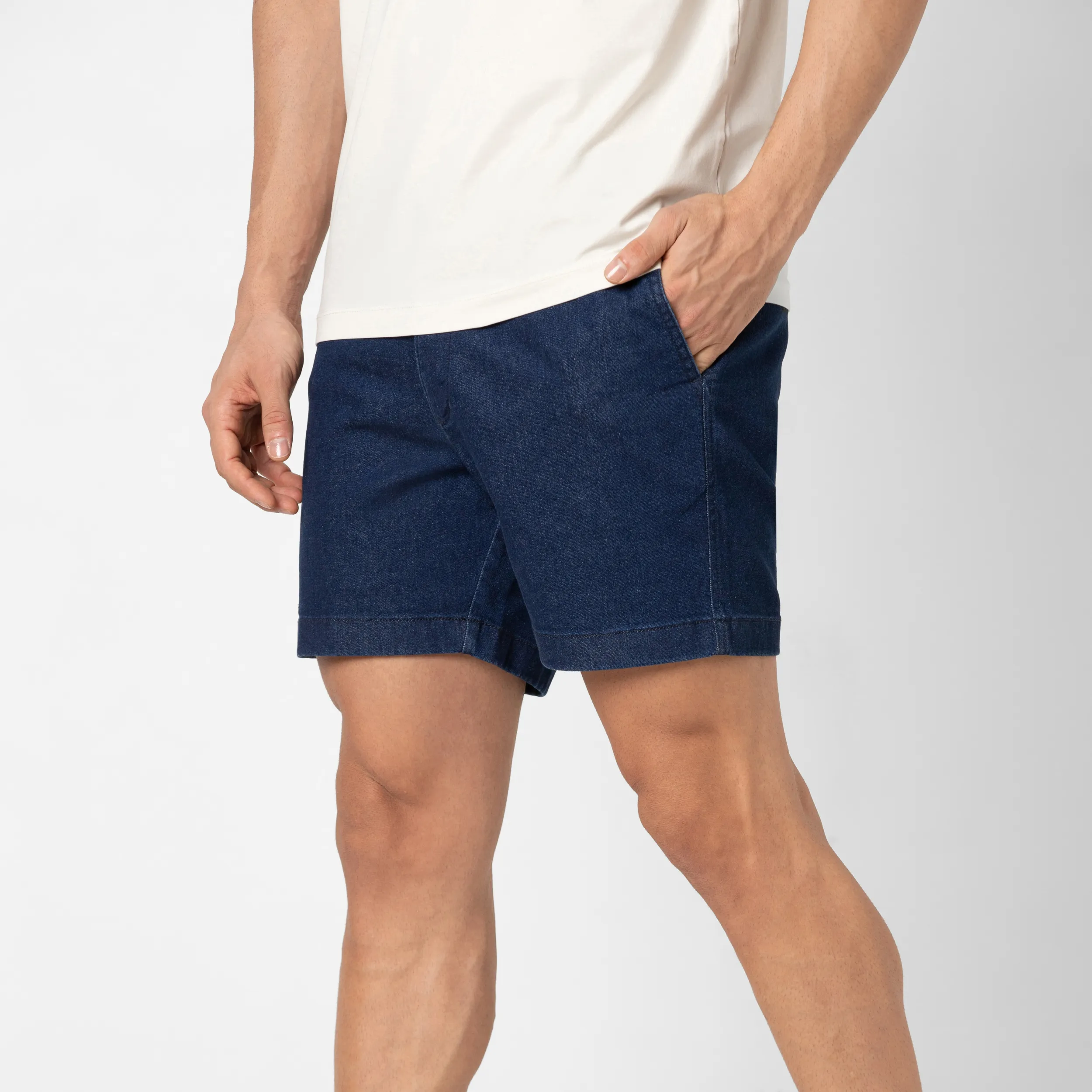 Stretch Denim Short