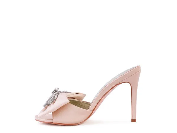 Such a Lady- Bow Accent Fashion  Mules
