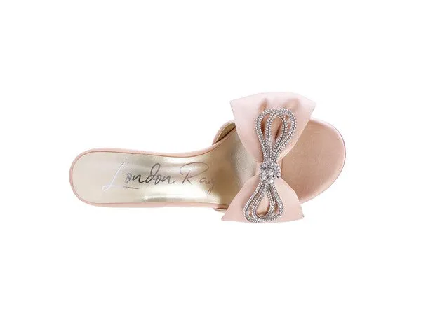 Such a Lady- Bow Accent Fashion  Mules