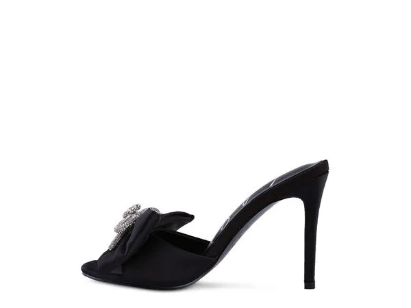 Such a Lady- Bow Accent Fashion  Mules