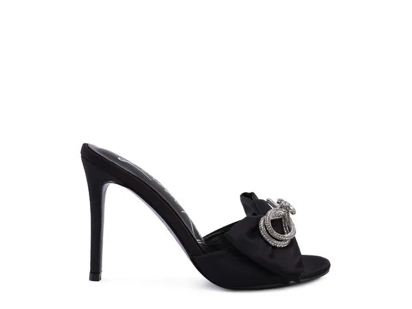 Such a Lady- Bow Accent Fashion  Mules