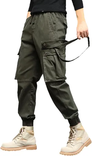 Sweatpant for Men with Pockets Waist Trousers Streetwear Work Pant Athletic Sweatpants with Pockets Men Joggers Pants
