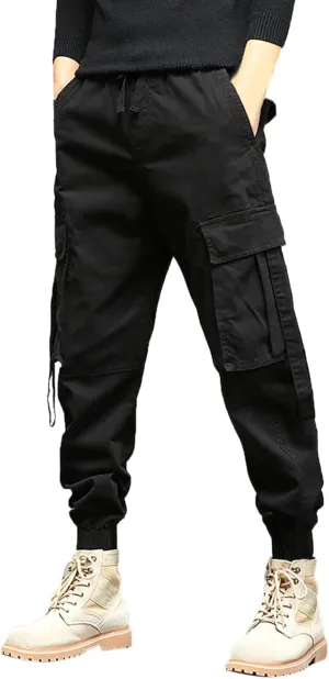 Sweatpant for Men with Pockets Waist Trousers Streetwear Work Pant Athletic Sweatpants with Pockets Men Joggers Pants