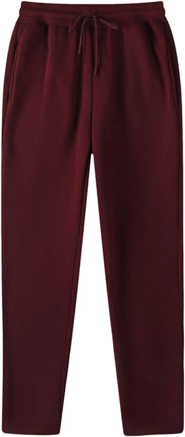 Sweatpants for Men Jogger, Men's Sweatpants Tapered Gym Running Workout Pants Workout Drawstring Lightweight Sports Trousers
