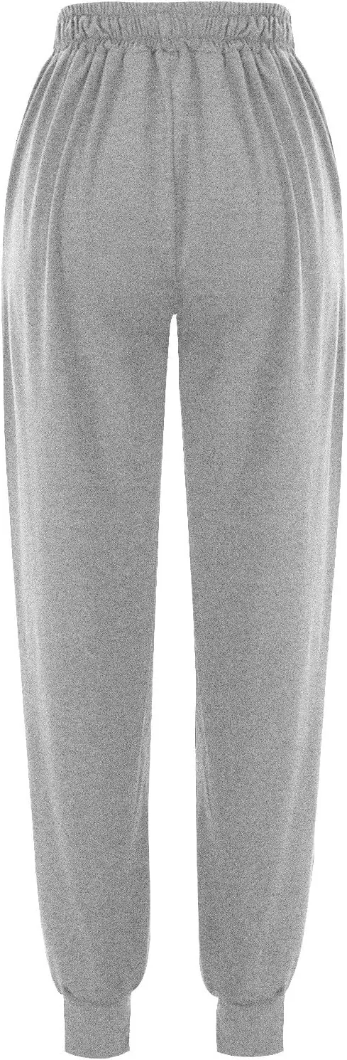 Sweatpants for Women with Pockets Stretch High Waist Jogger Sweat Pants Loose Fit Casual Lightweight Workout Trousers
