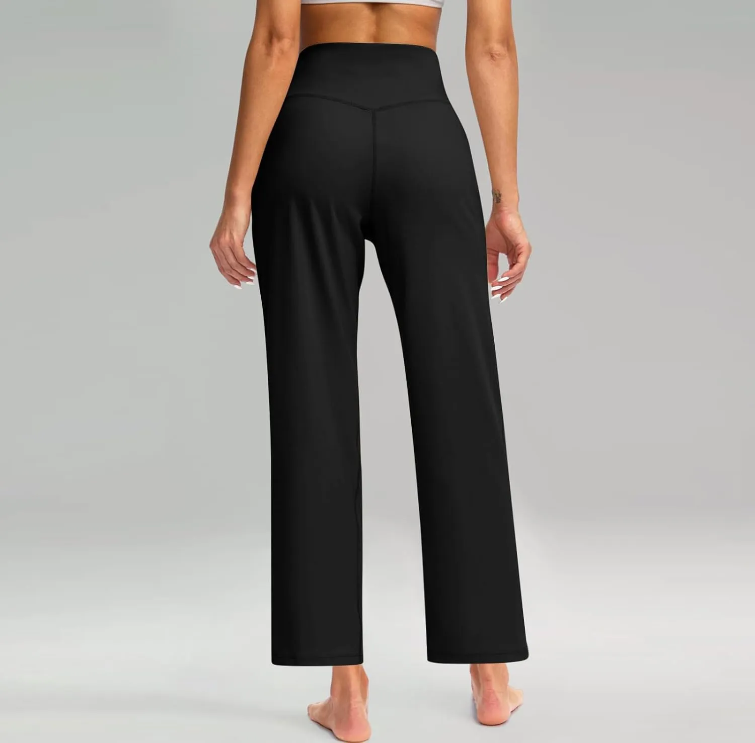 Sweatpants Women, High Waisted Casual Trousers Sweatpants Trendy Pants with Pockets Workout