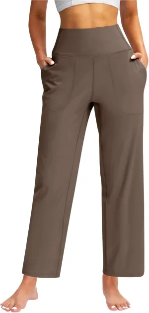 Sweatpants Women, High Waisted Casual Trousers Sweatpants Trendy Pants with Pockets Workout