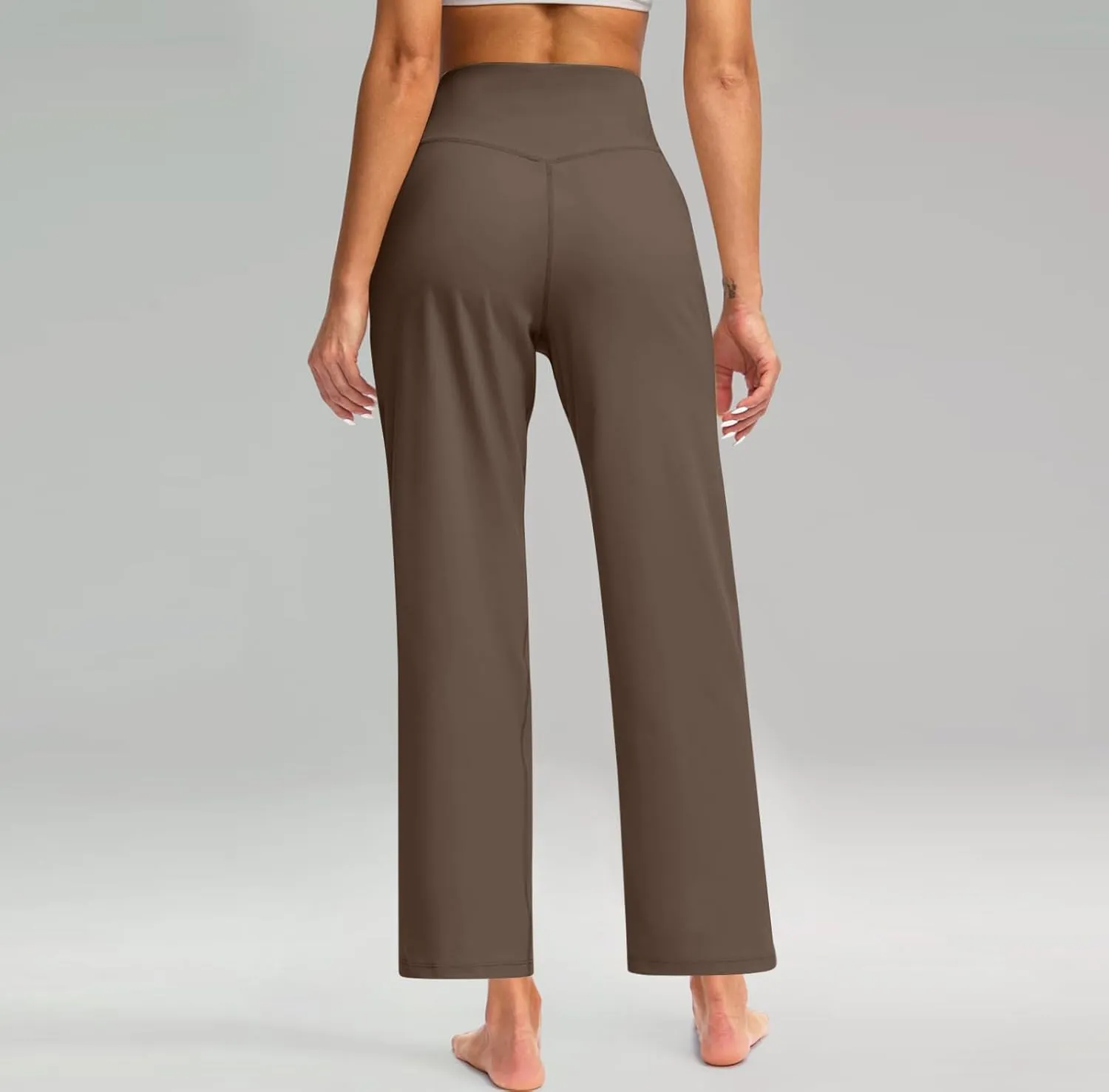 Sweatpants Women, High Waisted Casual Trousers Sweatpants Trendy Pants with Pockets Workout