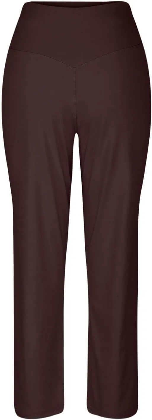 Sweatpants Women, High Waisted Casual Trousers Sweatpants Trendy Pants with Pockets Workout