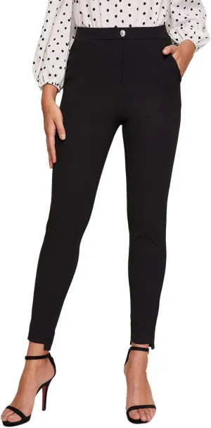 SweatyRocks Women's Casual Skinny Leggings Stretchy High Waisted Work Pants