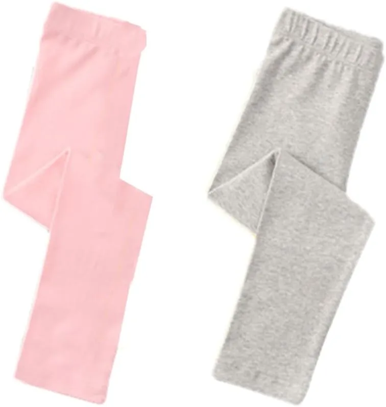 Toddler Girls Leggings Cotton Long Pants for Girl 2-7T