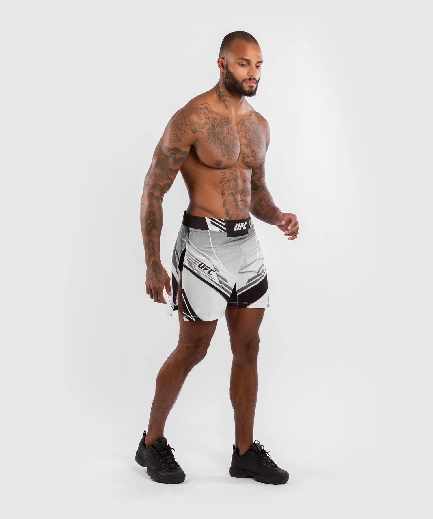 UFC Venum Authentic Fight Night Men's Gladiator Shorts - White