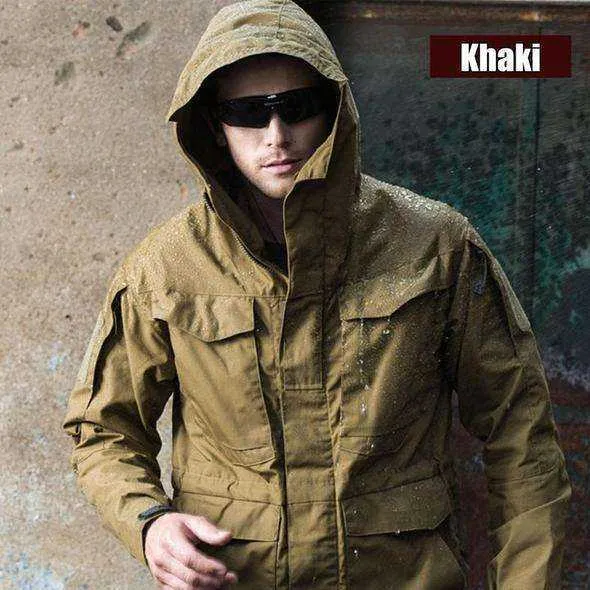 Ultimate Tactical Aesthetic Military Waterproof Jacket For Men