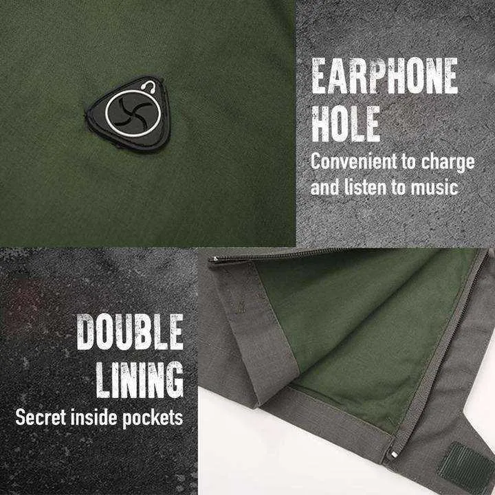 Ultimate Tactical Aesthetic Military Waterproof Jacket For Men