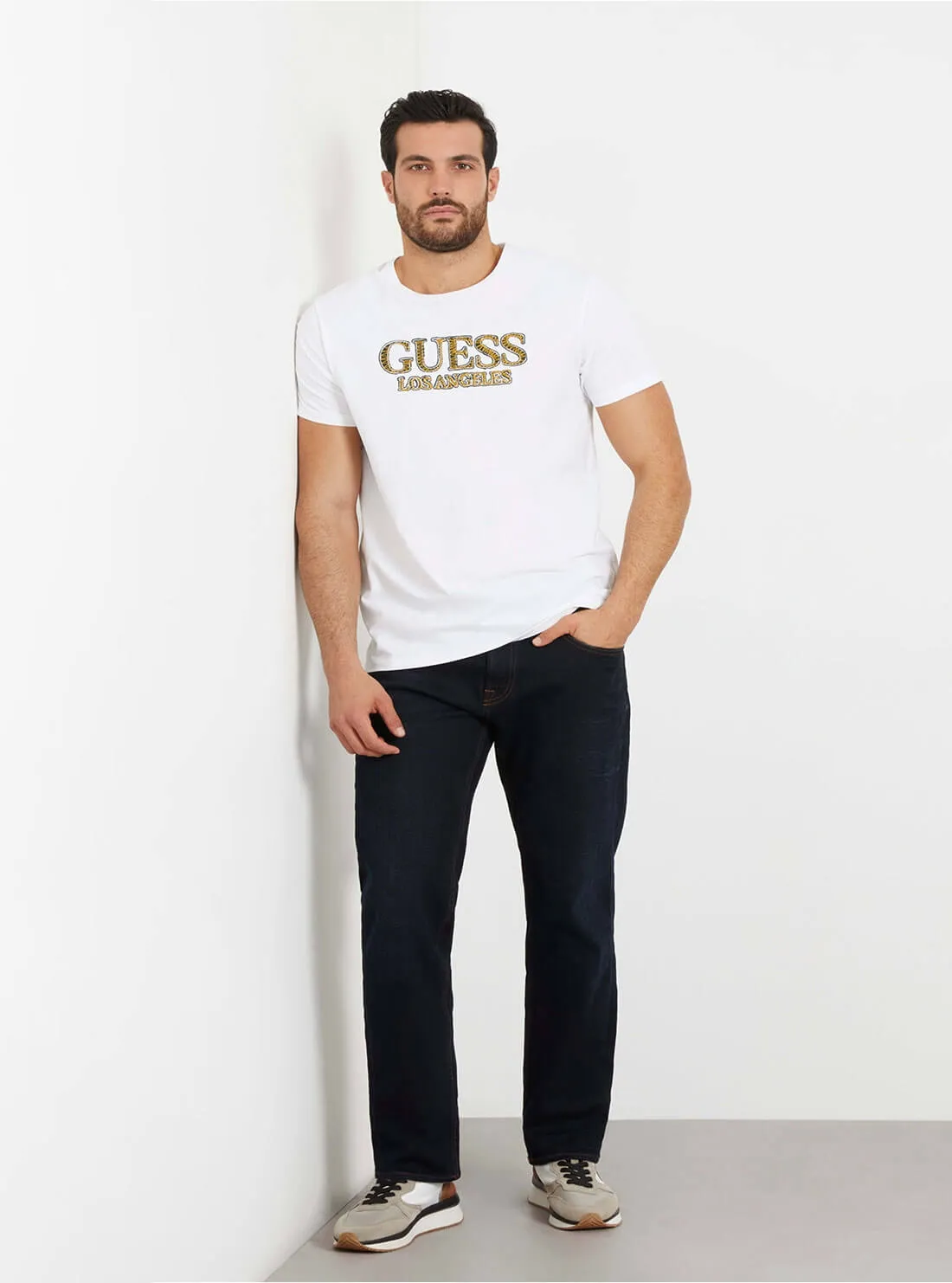White L.A. Logo T-Shirt