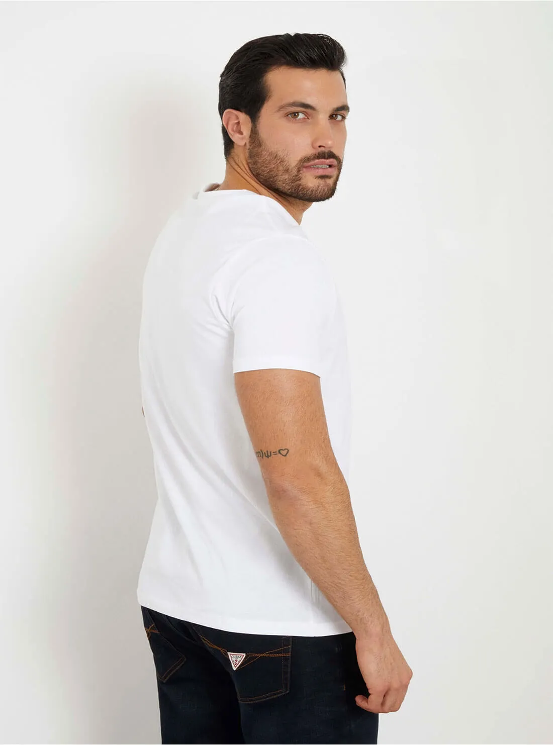 White L.A. Logo T-Shirt