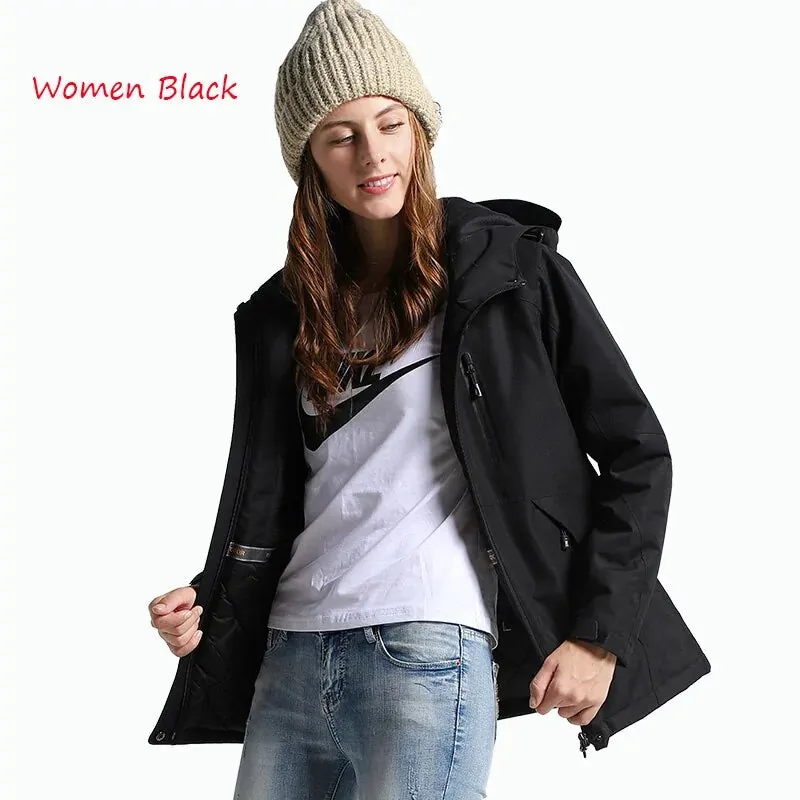 Winter Unisex Thick USB Heating Cotton Jackets