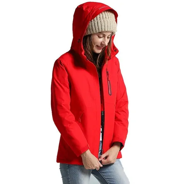 Winter Unisex Thick USB Heating Cotton Jackets
