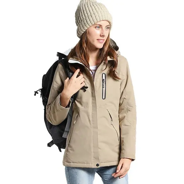Winter Unisex Thick USB Heating Cotton Jackets