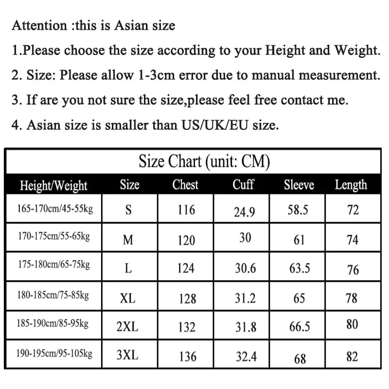 Winter Unisex Thick USB Heating Cotton Jackets