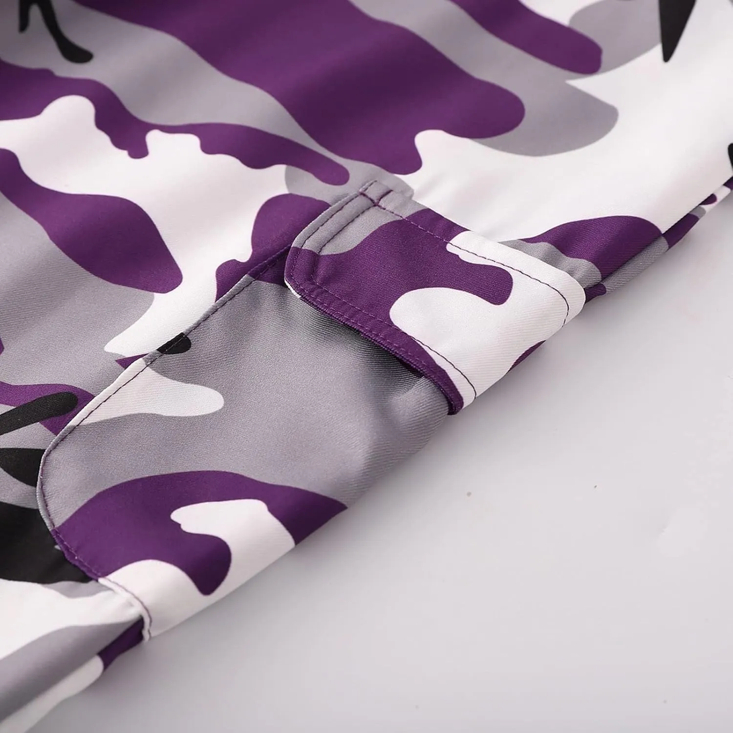 Women's Camo Pants Cargo Trousers High Waist Casual Camouflage Tactical Pants Loose Fit Jogger Pants with Pocket