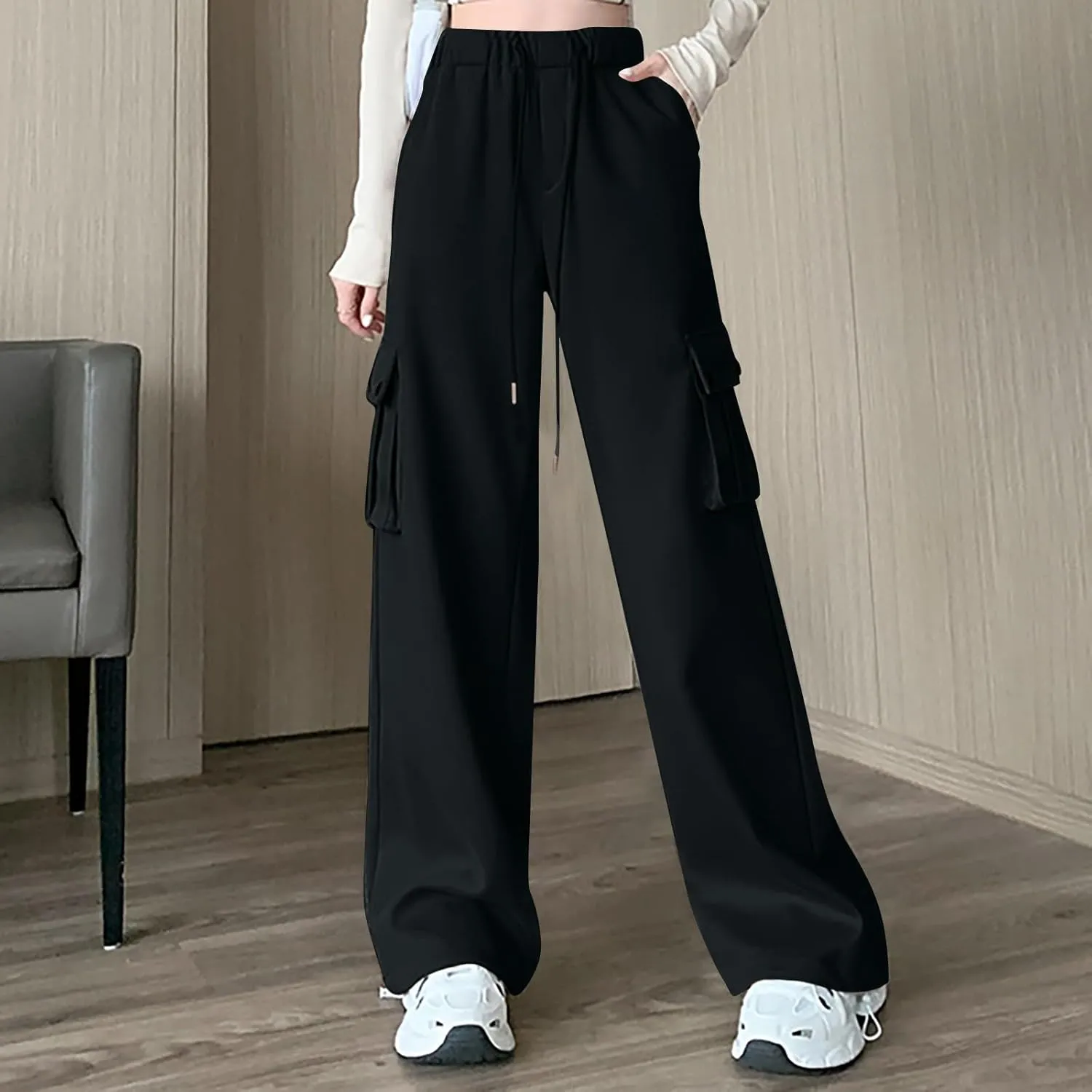 Womens Joggers with Pockets 2024 Trendy Baggy Sweatpants Plus Size Skeleton Print Hiking Pants Petite Lightweight